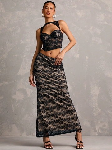 Conjunto Noir Botanique