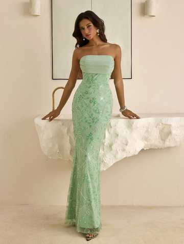 Vestido Encanto Émeraude