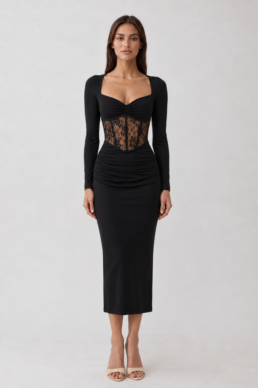 Vestido Fishbone