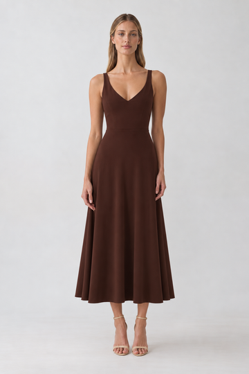 Vestido Deep Brown