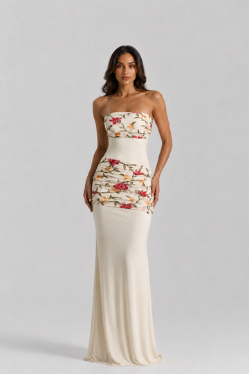 Vestido Beige