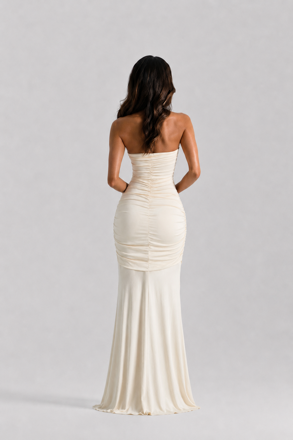 Vestido Beige