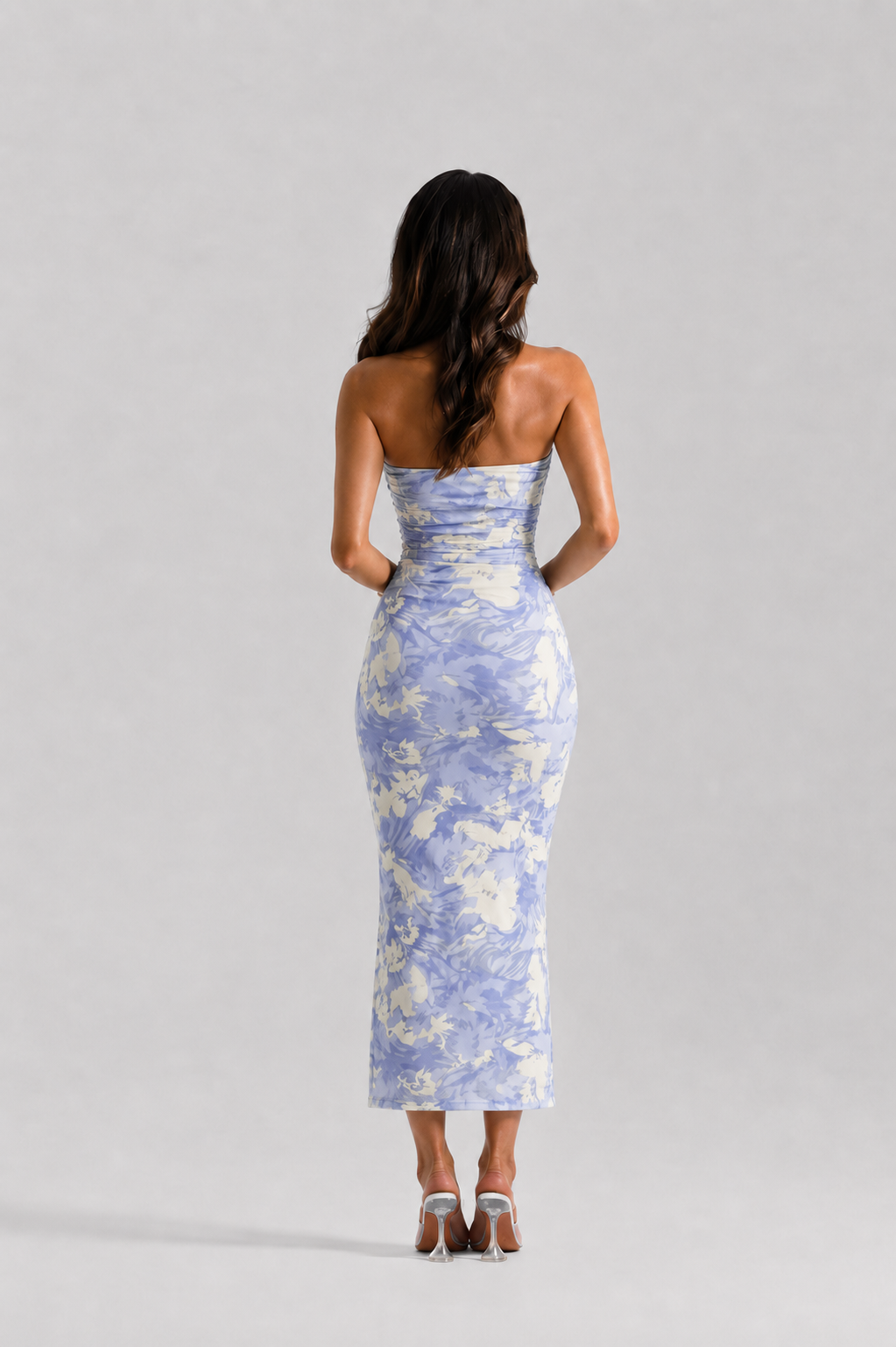 Vestido Floral Blue