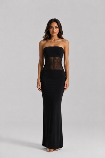Vestido Evening Solid