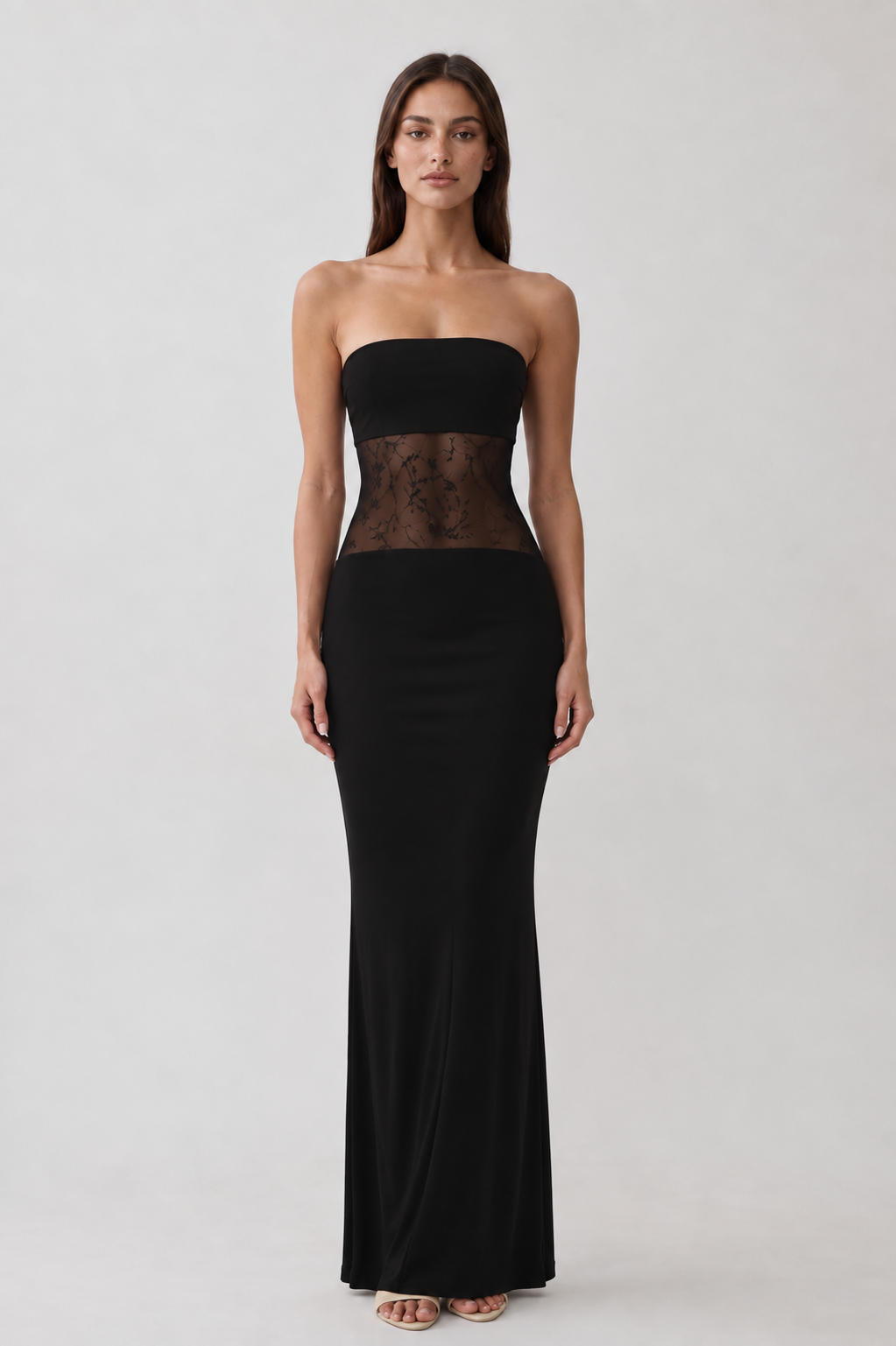 Vestido Evening Solid