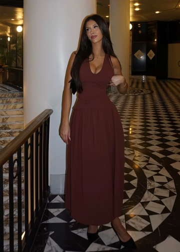 Vestido Deep Brown