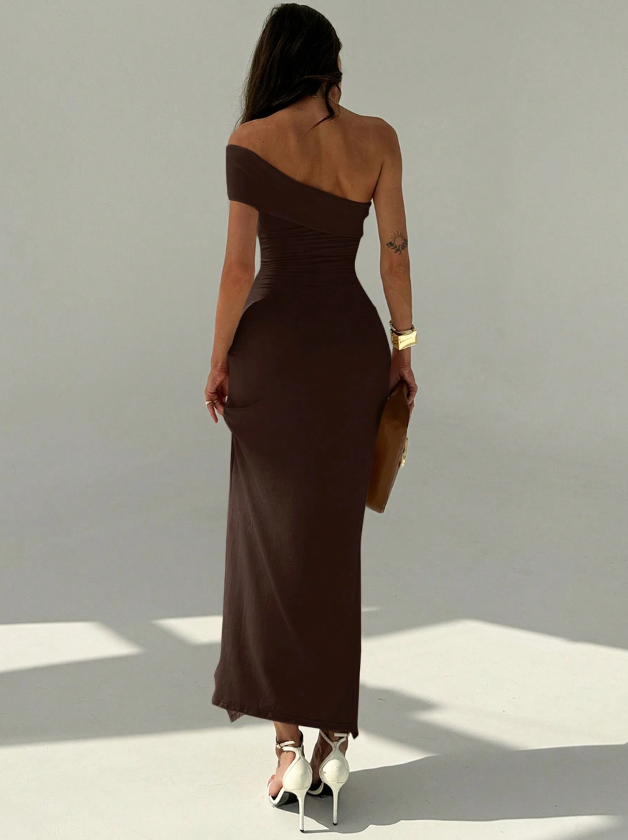 Vestido Helena Brown