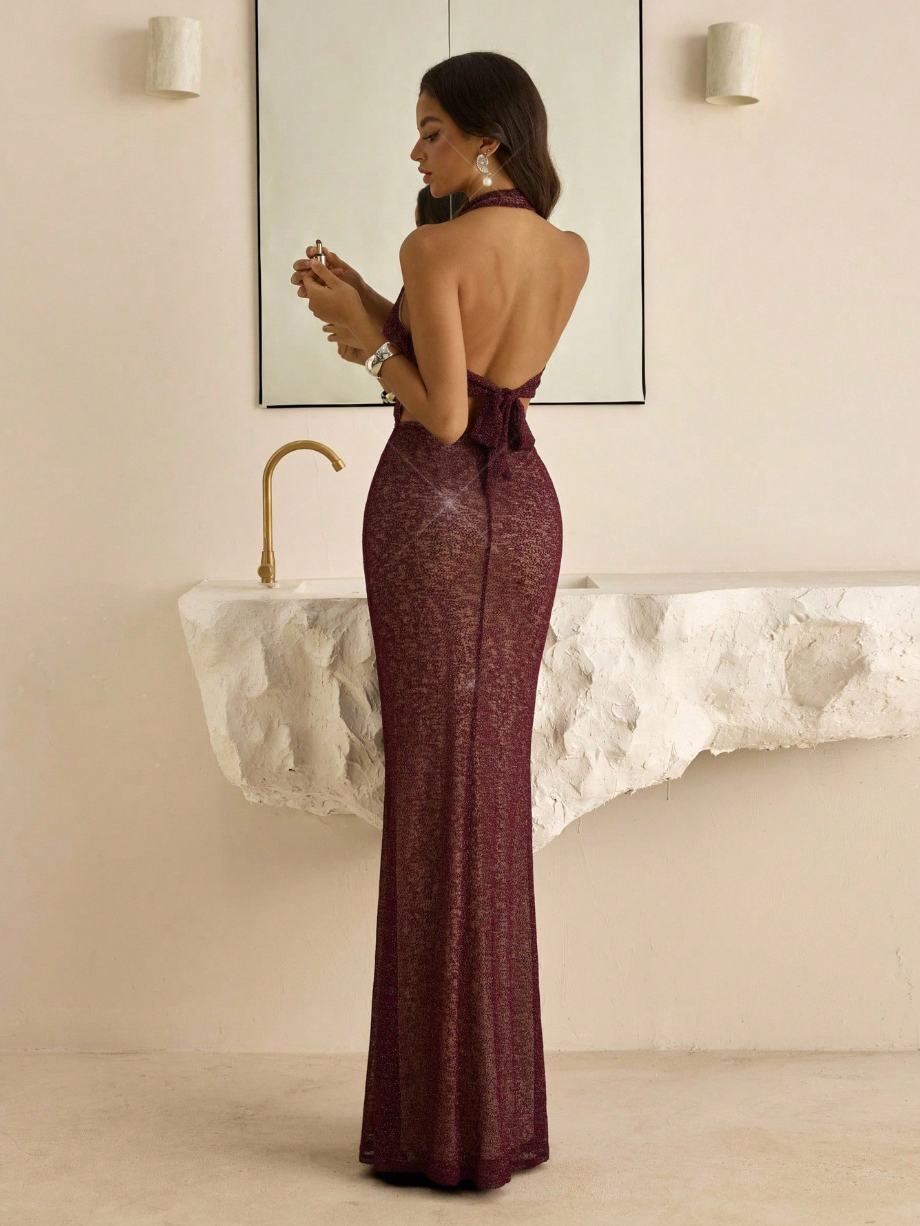 Vestido Encanto Bordeaux