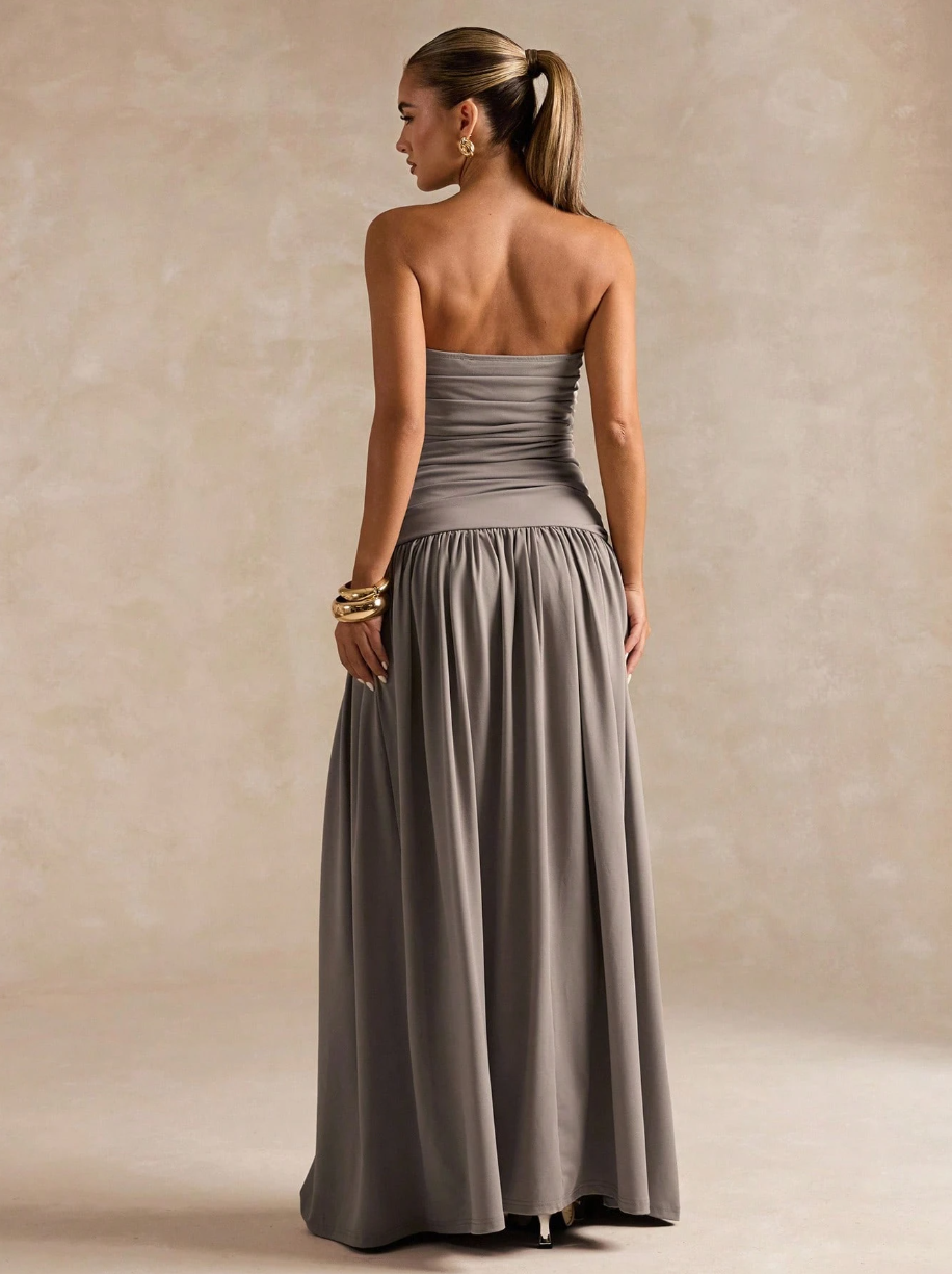 Vestido Silver Glow