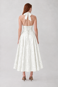 Vestido Delfina branco - costas